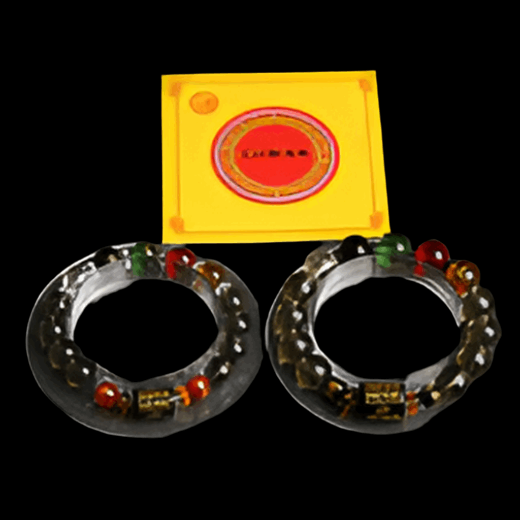 Tiger's eye stone, twelve zodiac six-in-three bracelet.