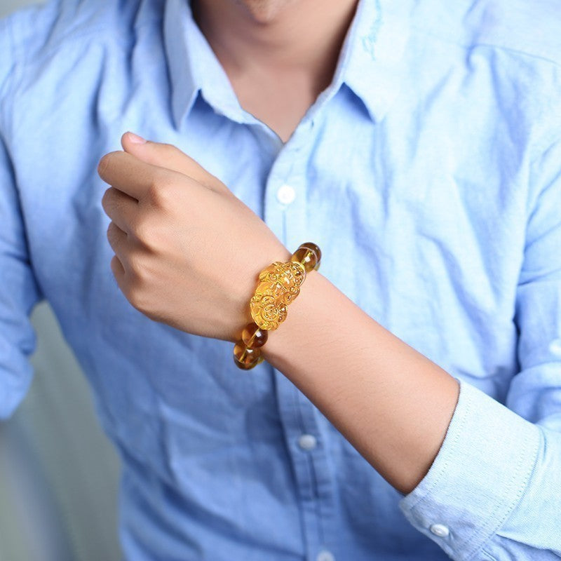 citrine Pixiu Lucky Bracelet