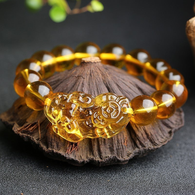 citrine Pixiu Lucky Bracelet