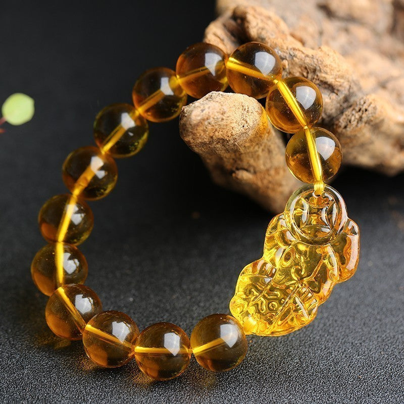 citrine Pixiu Lucky Bracelet