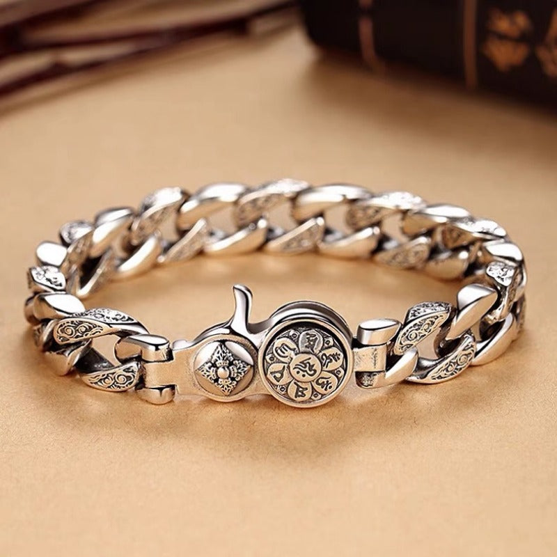Six Characters Mantra Men's Jewelry