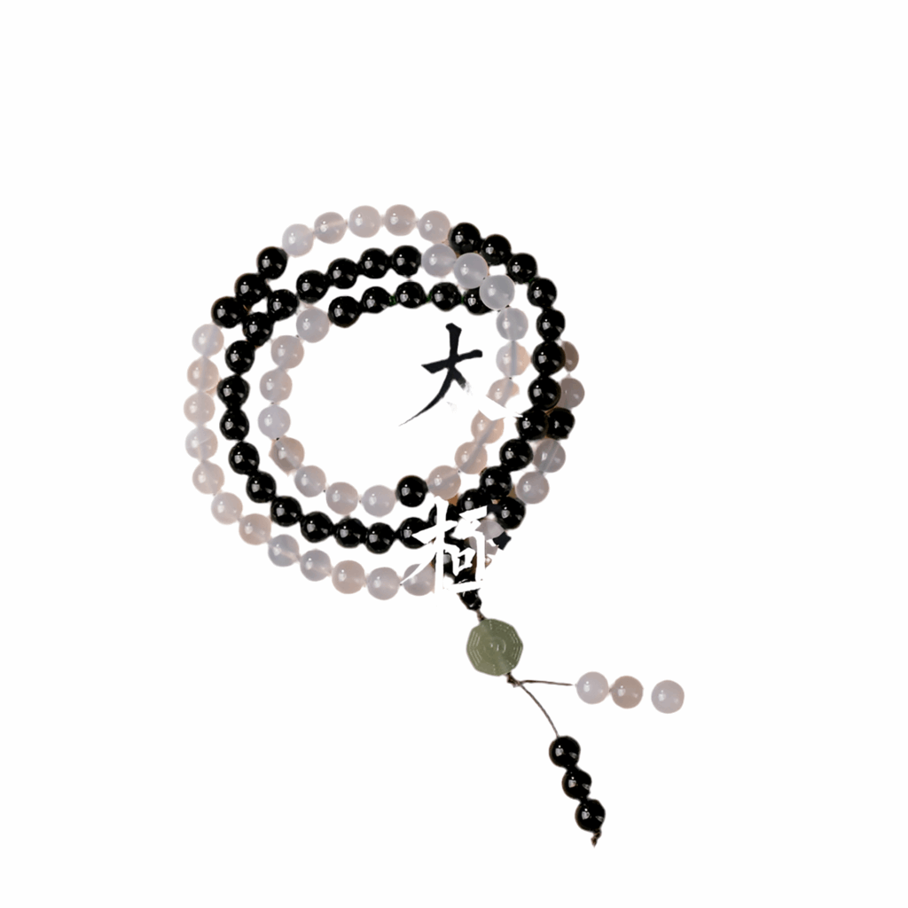 Taoist Flowing Beads Taishang Laojun 81st Handheld Dao Flowing Beads Men's and Women's Taoist 81 Yin and Yang Tai Chi Gossip
