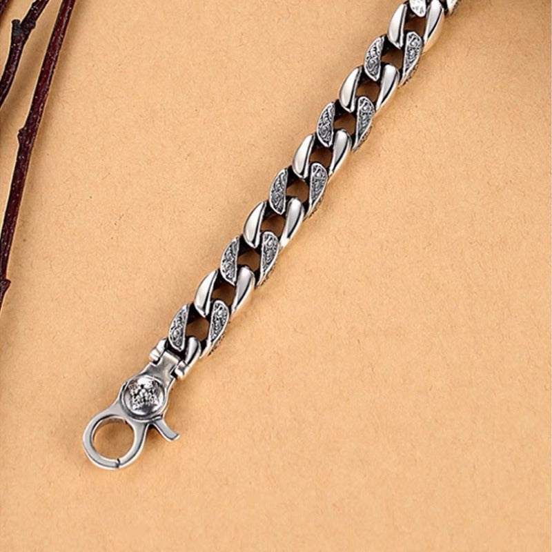Six Characters Mantra Men's Jewelry