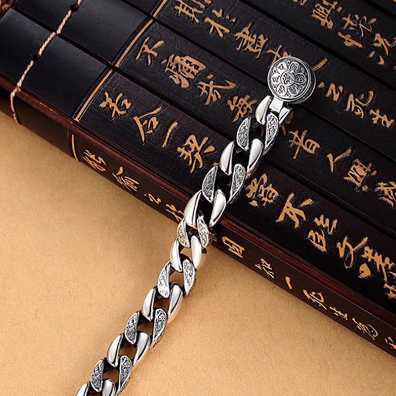 Six Characters Mantra Men's Jewelry