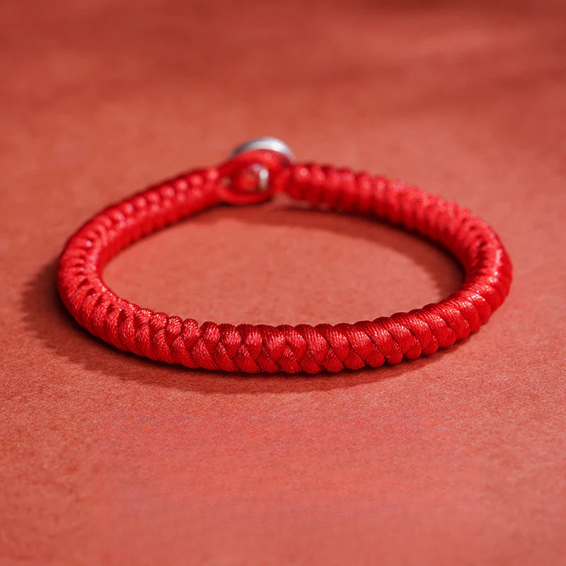 Taoist 2025 Year of the Snake, Birthday Year, Red Rope Bracelet Male Zodiac Tibetan Braided Red Hand Rope Female