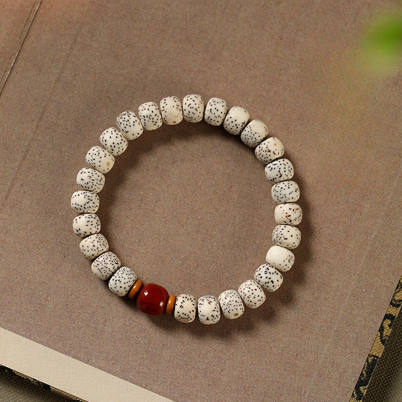 Bodhi bucket bead bracelet Nanhong transfer bead Zen bracelet.
