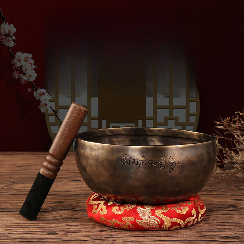 Tibetan Bowl Buddha Sound Bowl Meditation Bronze Bowl