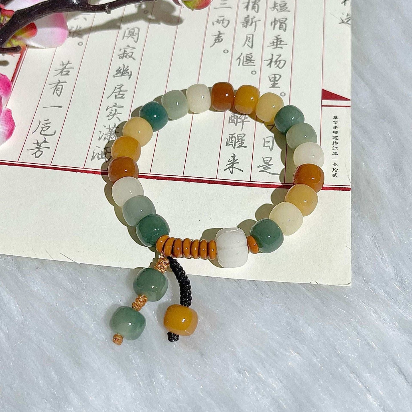 Free Today: Natural Bodhi Duobao Single Ring Bracelet Handheld Men's and Women's Bracelets