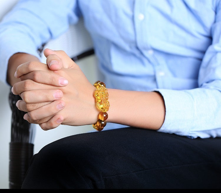 citrine Pixiu Lucky Bracelet