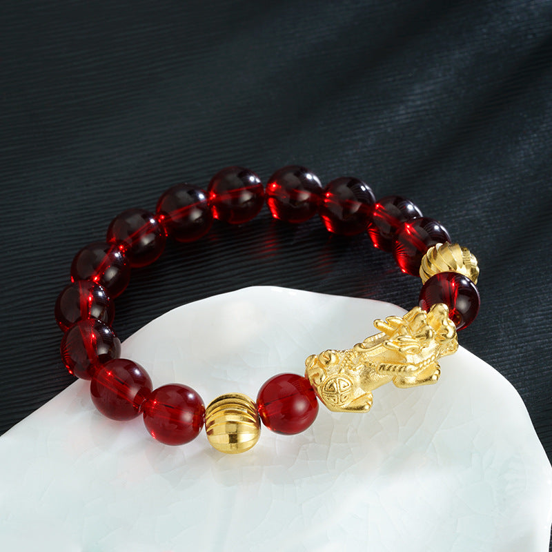 Golden Pixiu Lucky Bracelet