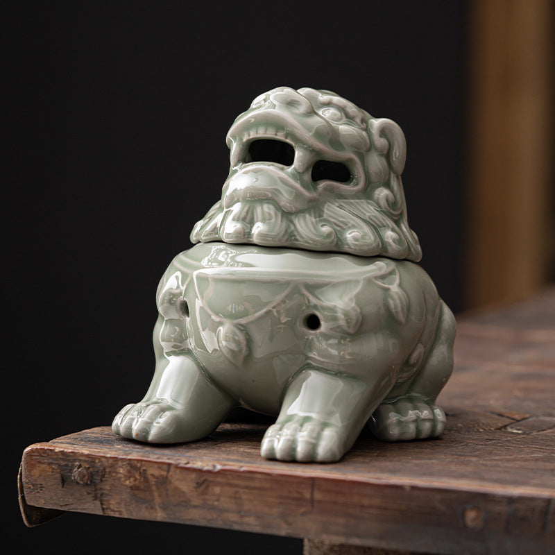 Celadon incense burner reflux aromatherapy burner