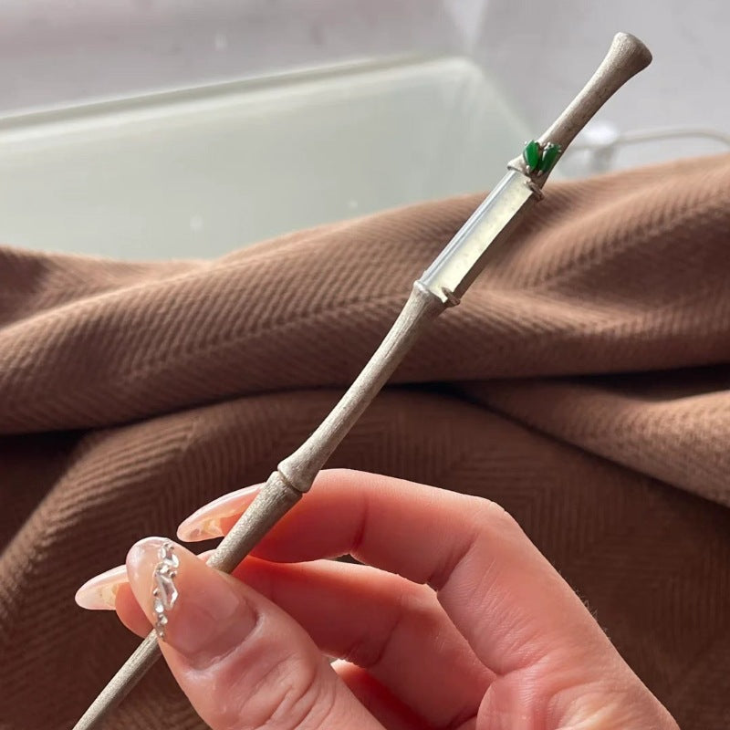 Intangible Cultural Heritage Green Bamboo Festival Hairpin
