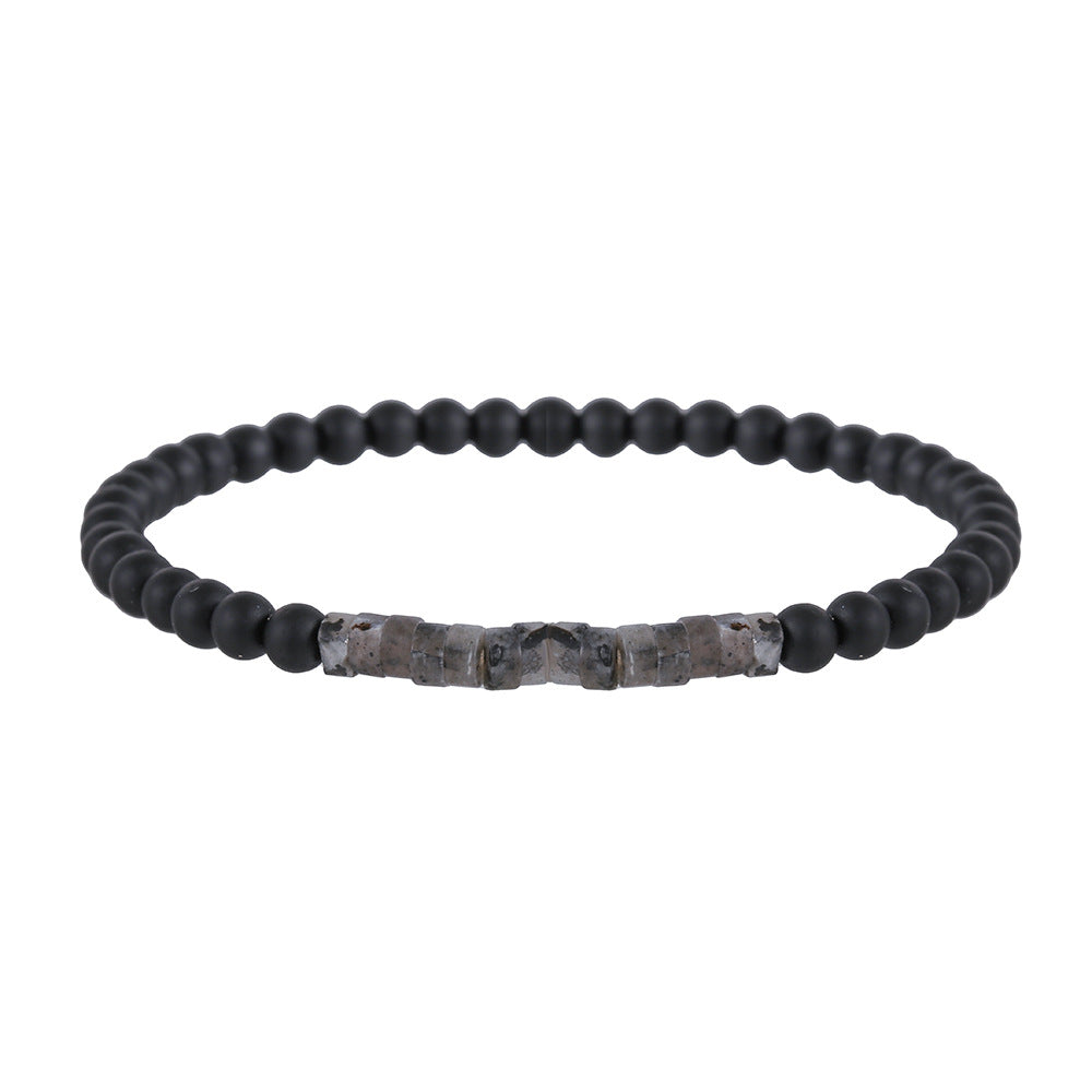 Free Today: Handmade Beaded Skull Bracelet Men's Turquoise Wood Bead Coconut Shell Bracelet Has a Healing Effect