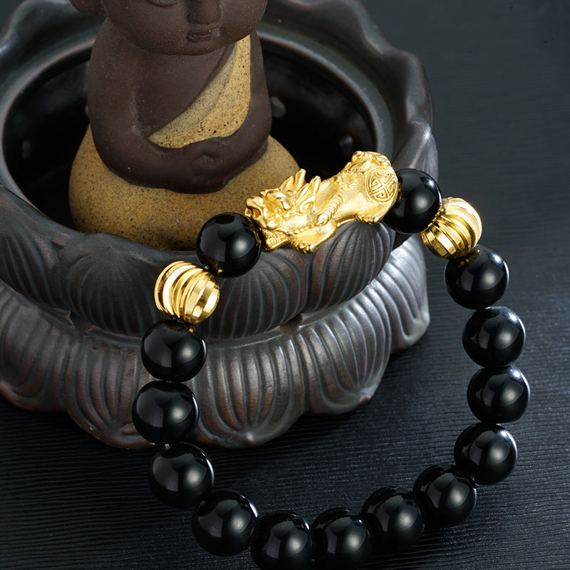 Golden Pixiu Lucky Bracelet