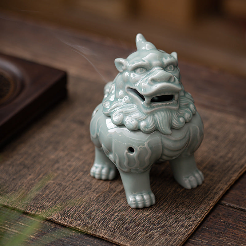 Celadon incense burner reflux aromatherapy burner