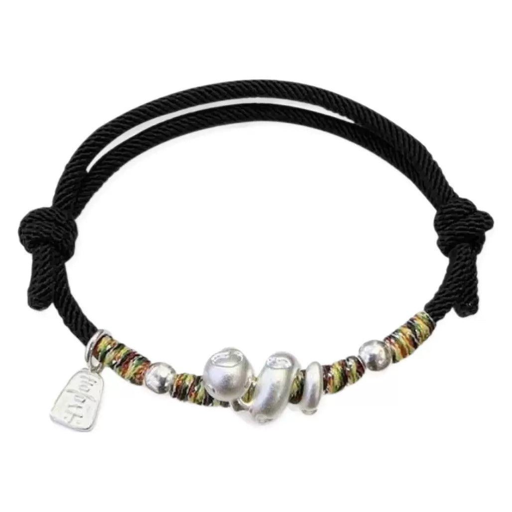 999 fine silver coiled snake bracelet