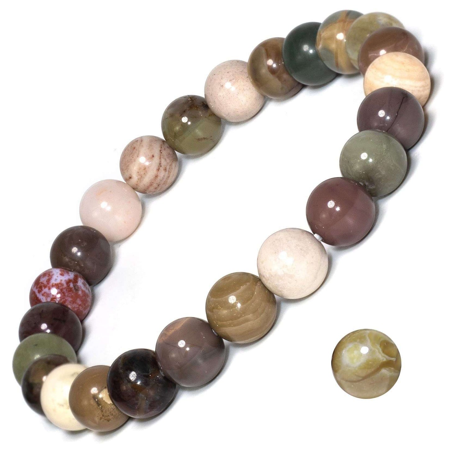 Free Today: Black Agate Silver Yaoshi Bracelet Glitter Black Wrapped Silk Agate Lucky Attract the Opposite Sex Release Charm