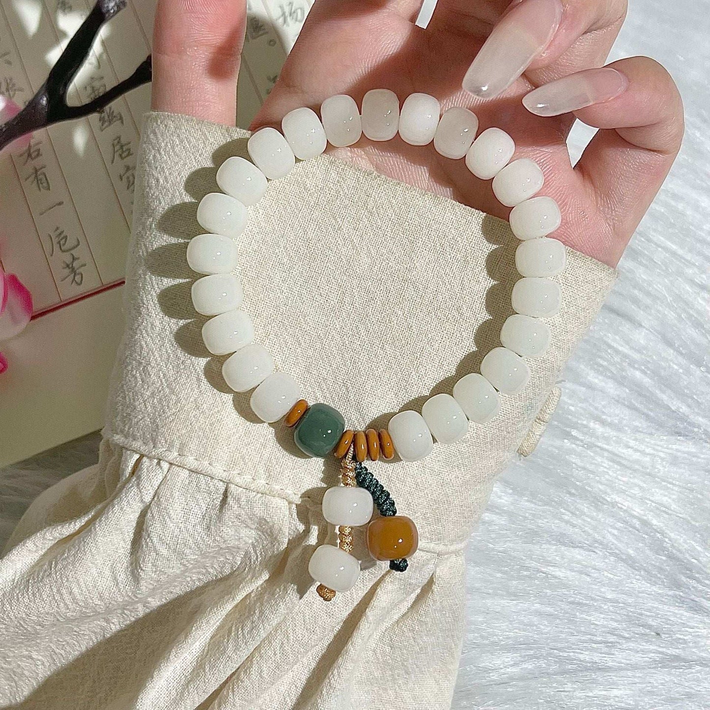 Free Today: Natural Bodhi Duobao Single Ring Bracelet Handheld Men's and Women's Bracelets