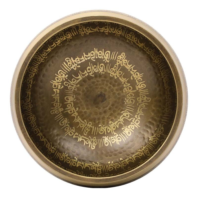 Tibetan Scripture Singing Bowl Buddhist Sound Yoga Meditation Sound Therapy Singing Bowl