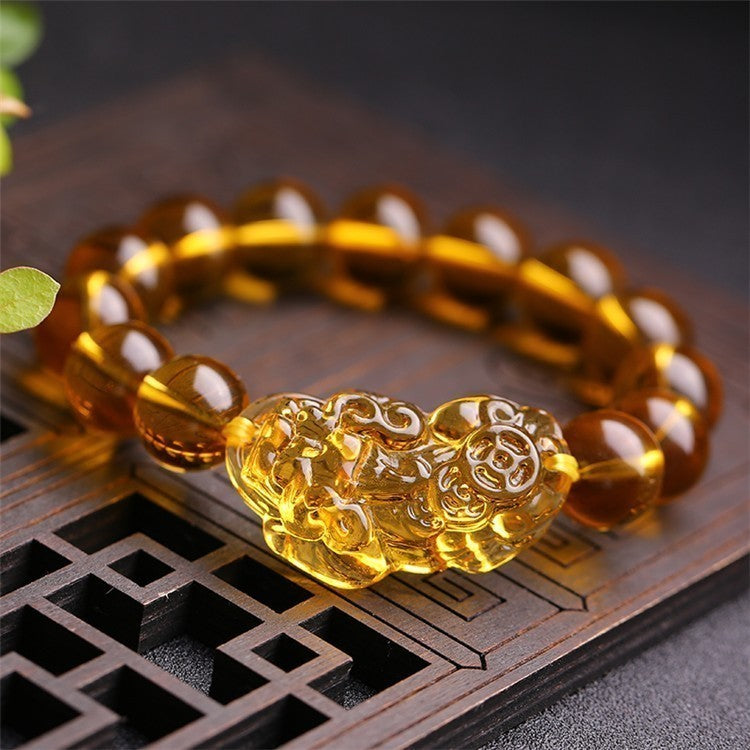 citrine Pixiu Lucky Bracelet