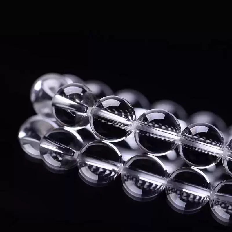 Natural white crystal bracelet purifies negative energy