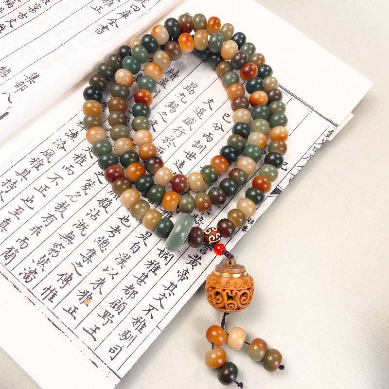 Bodhi root bracelet 108 pieces Wenwan men and women
