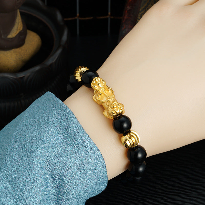 Golden Pixiu Lucky Bracelet