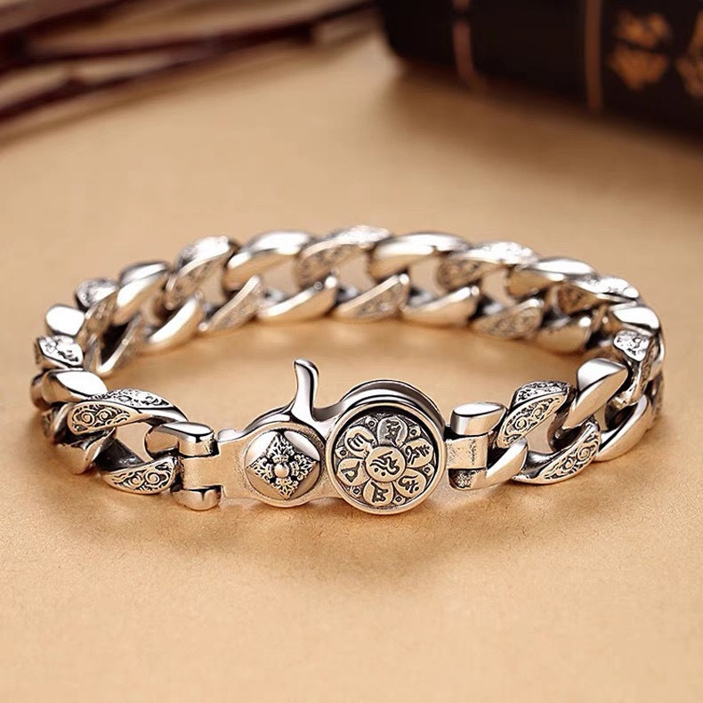 Six Characters Mantra Men's Jewelry