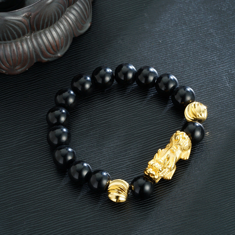 Golden Pixiu Lucky Bracelet