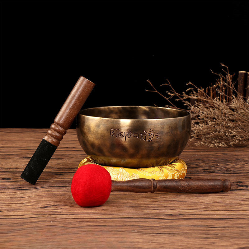 Tibetan Bowl Buddha Sound Bowl Meditation Bronze Bowl