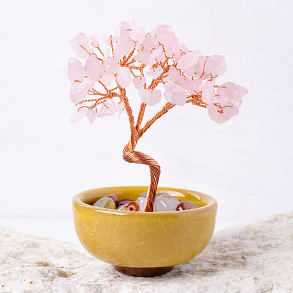 Crystal Fortune Tree Ornament Cornucopia