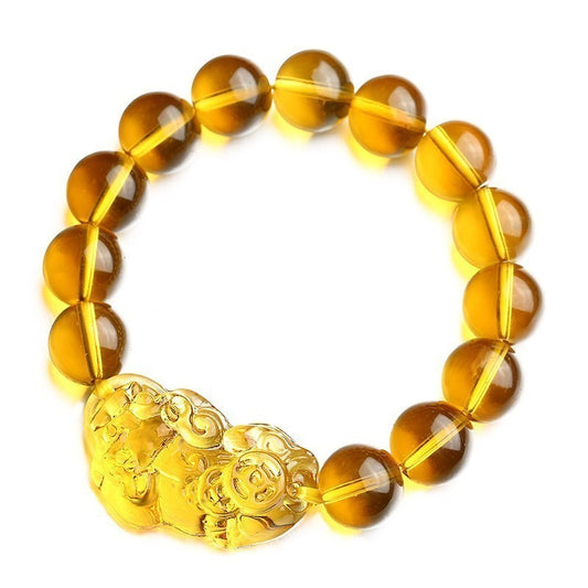 citrine Pixiu Lucky Bracelet