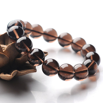 Natural ice obsidian bracelet heals negative energy and increases confidence. Safe and rich bracelet.
