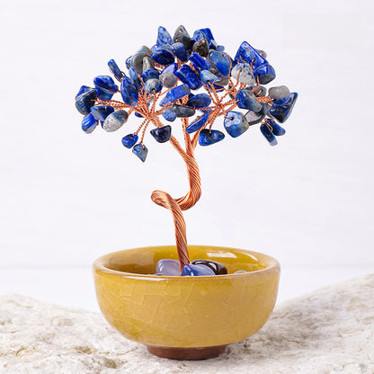 Crystal Fortune Tree Ornament Cornucopia