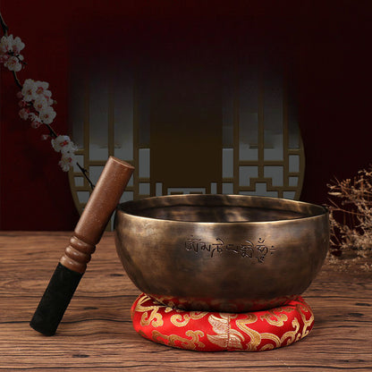 Tibetan Bowl Buddha Sound Bowl Meditation Bronze Bowl