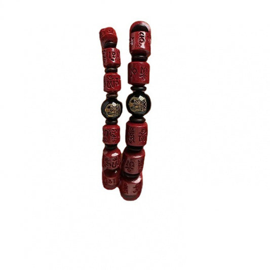 Cinnabar Zodiac Six - Character Mantra Bracelet