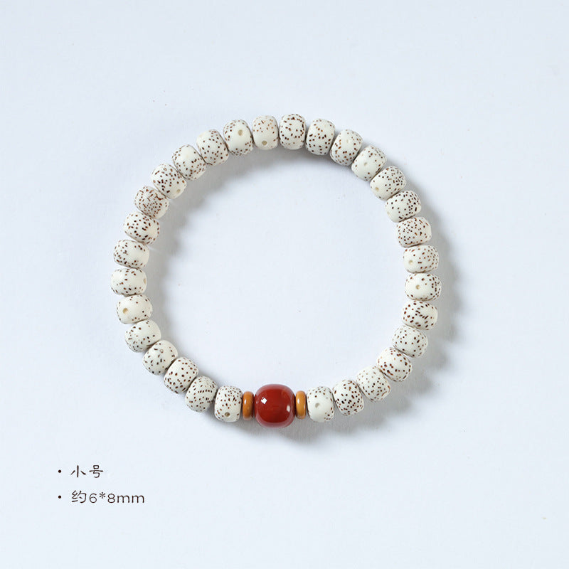 Bodhi bucket bead bracelet Nanhong transfer bead Zen bracelet.