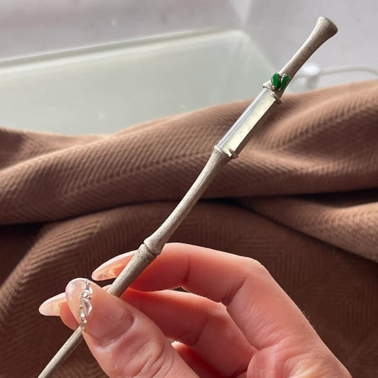 Intangible Cultural Heritage Green Bamboo Festival Hairpin