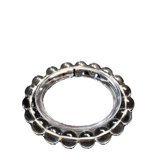 Natural white crystal bracelet purifies negative energy
