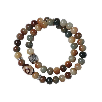 Bodhi double circle bracelet women's Buddha bead bracelet