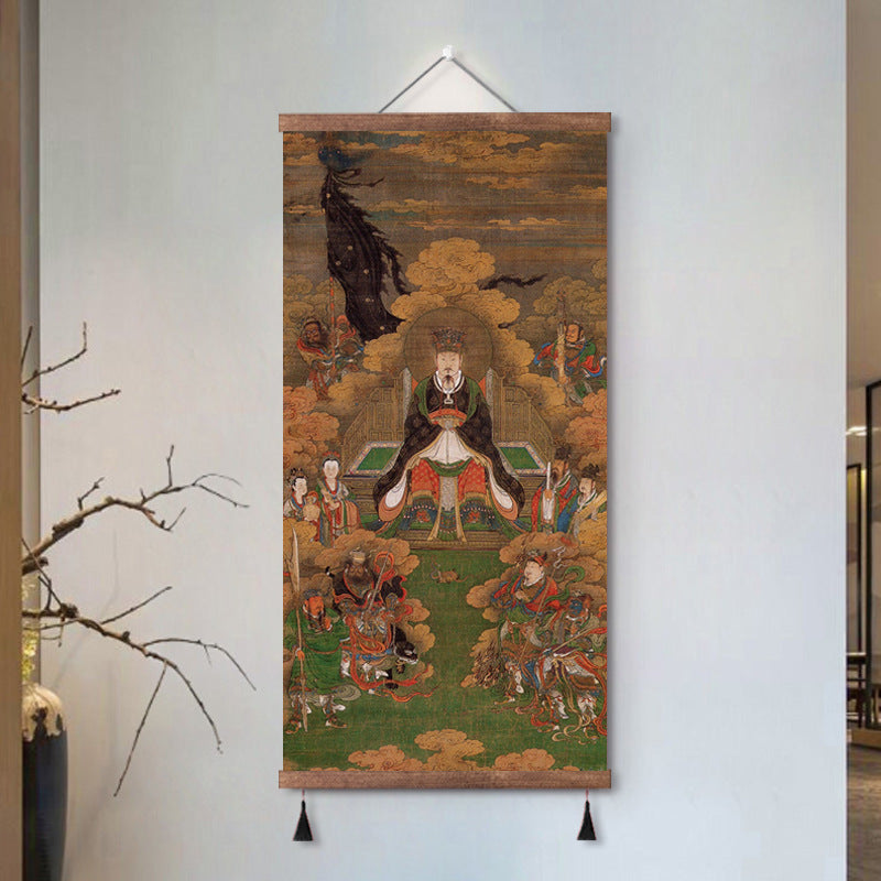 Portrait of the Great Emperor Sanguan Taoist hanging paintings decorative paintings scrolls