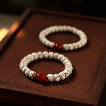 Bodhi bucket bead bracelet Nanhong transfer bead Zen bracelet.