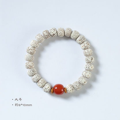 Bodhi bucket bead bracelet Nanhong transfer bead Zen bracelet.