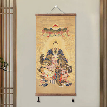 Portrait of the Great Emperor Sanguan Taoist hanging paintings decorative paintings scrolls