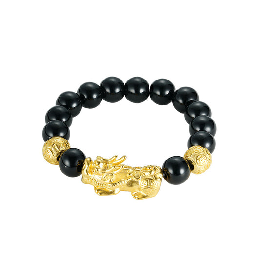 Golden Pixiu Lucky Bracelet