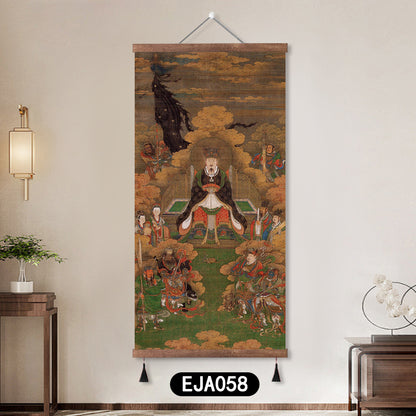 Portrait of the Great Emperor Sanguan Taoist hanging paintings decorative paintings scrolls