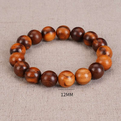 Lightning strikes wood, finely picks lightning strikes mahogany Tianlei beads, handheld Taoist log Wenwan rosary mahogany bracelet.