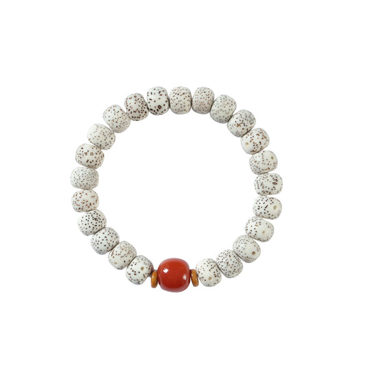 Bodhi bucket bead bracelet Nanhong transfer bead Zen bracelet.