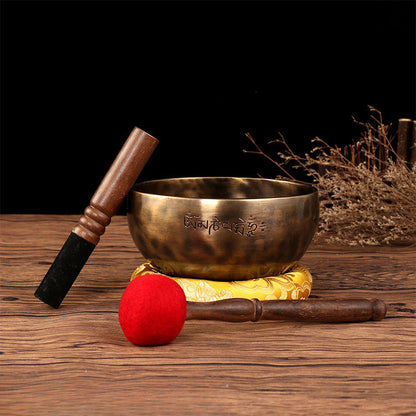 Tibetan Bowl Buddha Sound Bowl Meditation Bronze Bowl