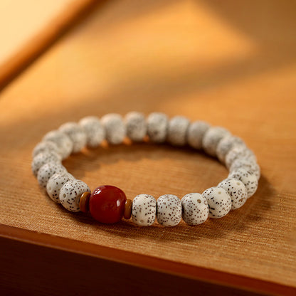 Bodhi bucket bead bracelet Nanhong transfer bead Zen bracelet.